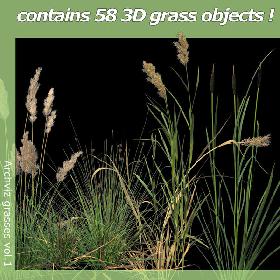 Archviz grasses vol.1